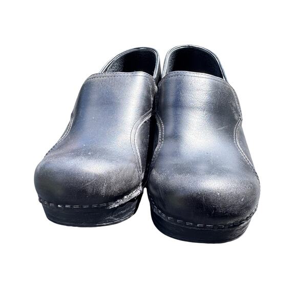 Dansko Phoebe Professional Slip-On Clogs Women's EU 37 6.5-7 Leather 113020200 - Picture 4 of 11
